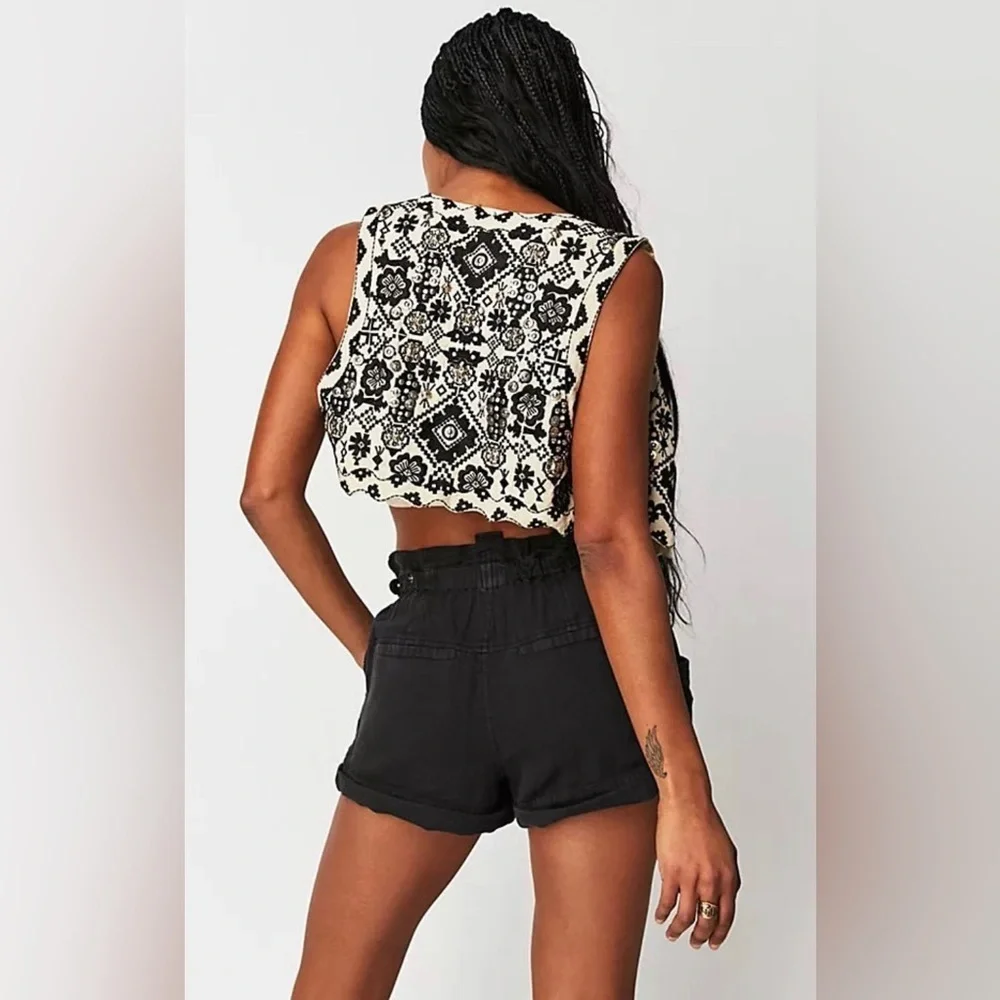 Free People Marigold Vest NEW - Picture 3 of 16